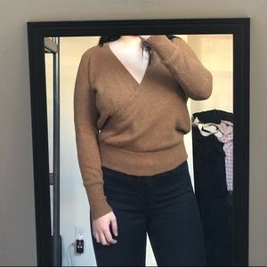 Madewell wrap sweater